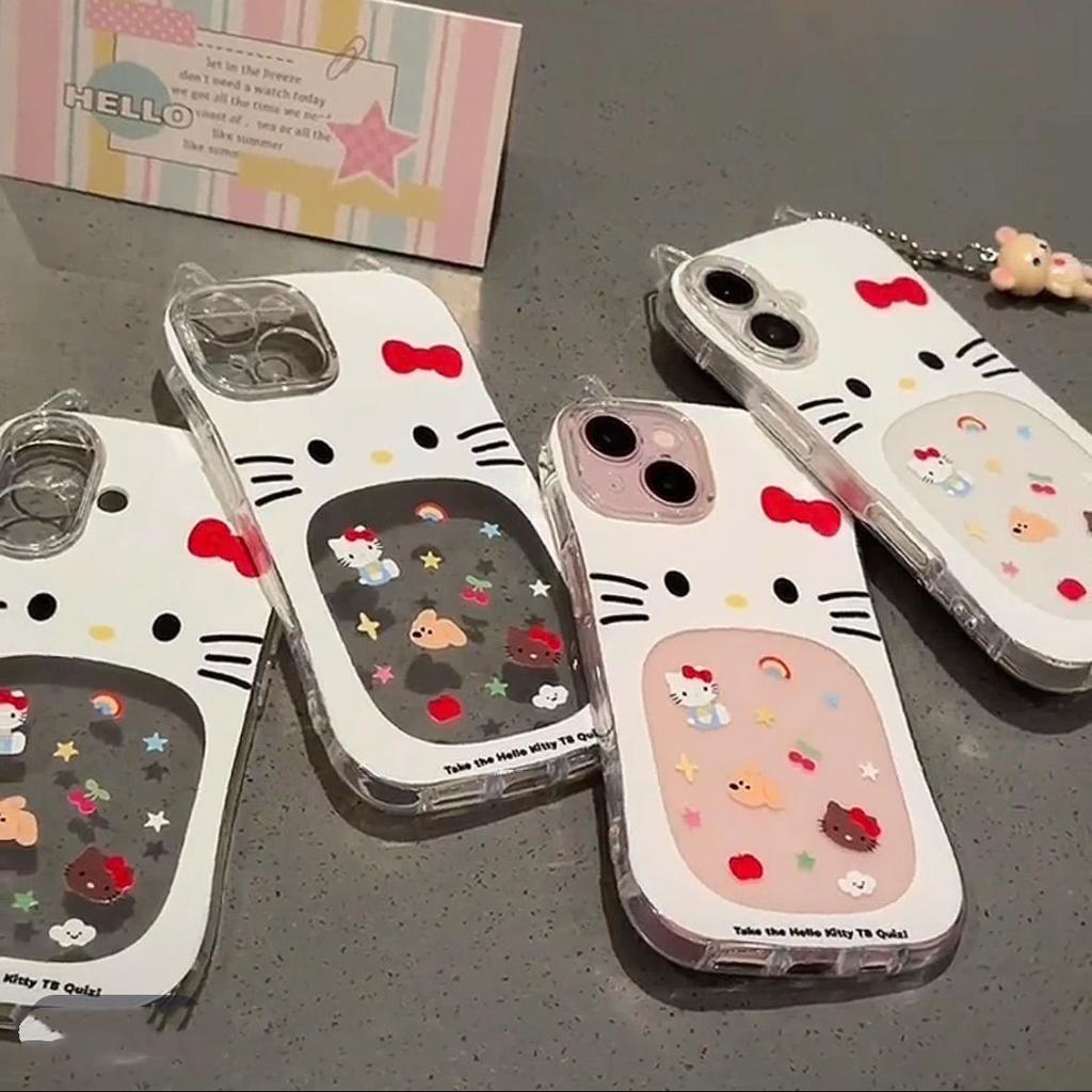 Cute Katie for Apple 16 Mobile Phone Case 16PROMAX Cat Ear Mobile Phone Case 13 14 15 Soft Case 12pro