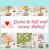 Creative Plant Flower Building Blocks For Children Diy Puzzle Toy Gift For Valentine's Day Sunflower Style