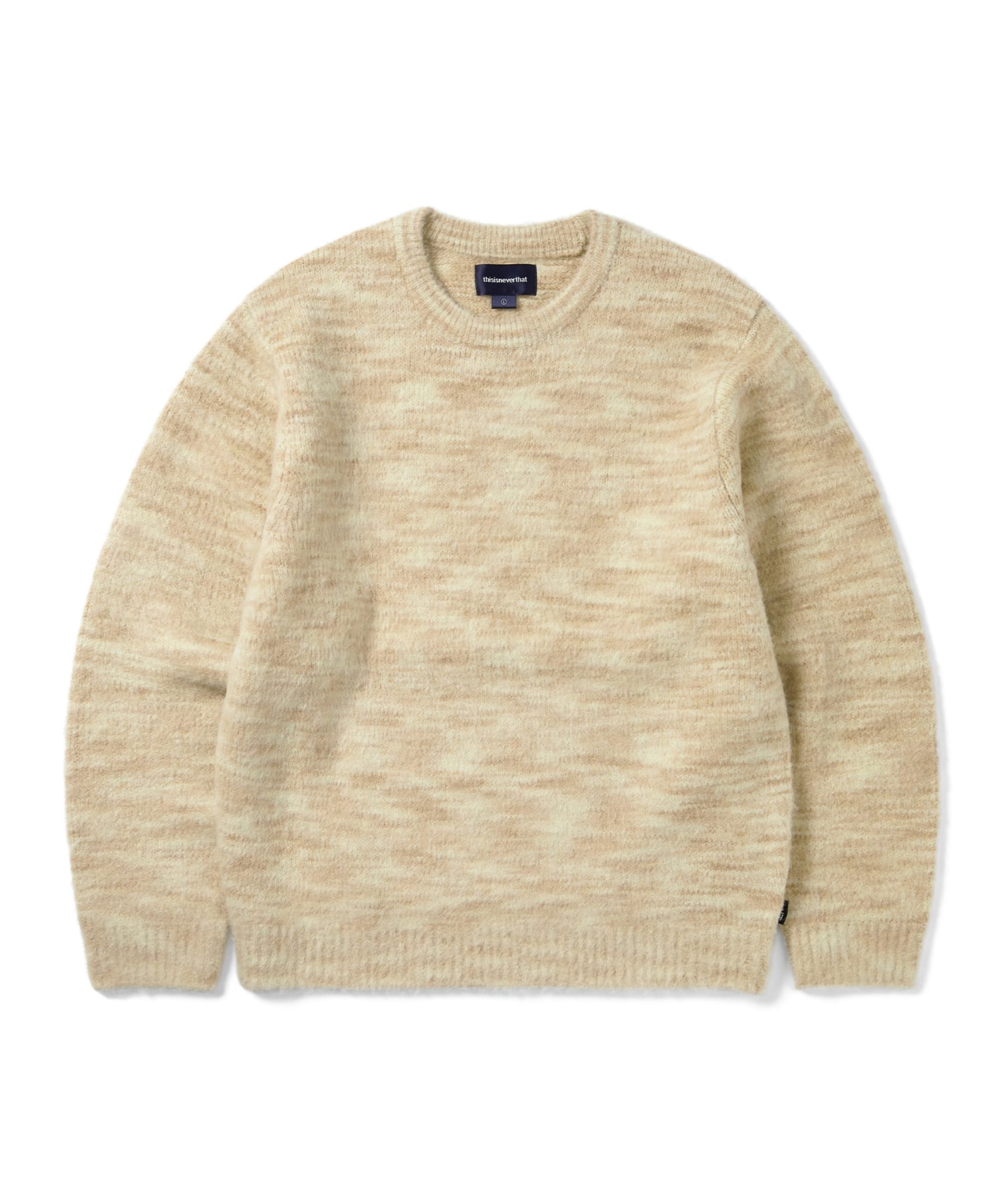 This Is Never That (Fw24) Static Knit Sweater Beige S