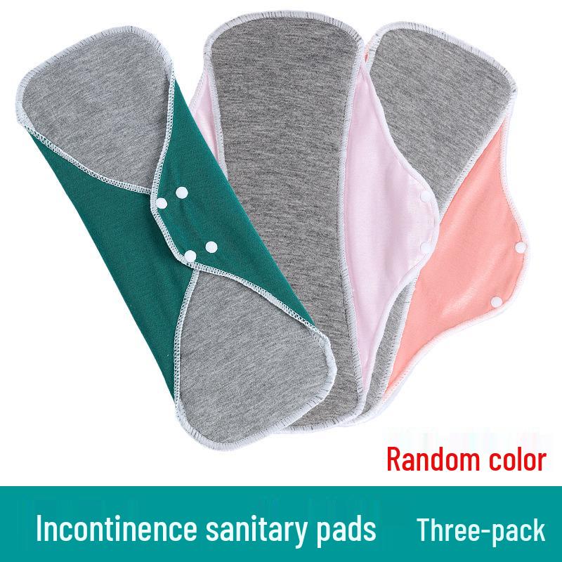 Washable Cotton Incontinence Pads & Panty Liners for Adult Leakage and Postpartum Use