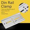 35mm Aluminum Din Rail Fixed Clamp Fasten Clip for Relay Mounting (#8)