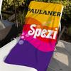 Mode P-Paulaner S-Spezi-S Logo Handtuch Sport Schnelltrocknend Reise Camping Ausrüstung Sanddicht Weich Leicht Großes Strandhandtuch
