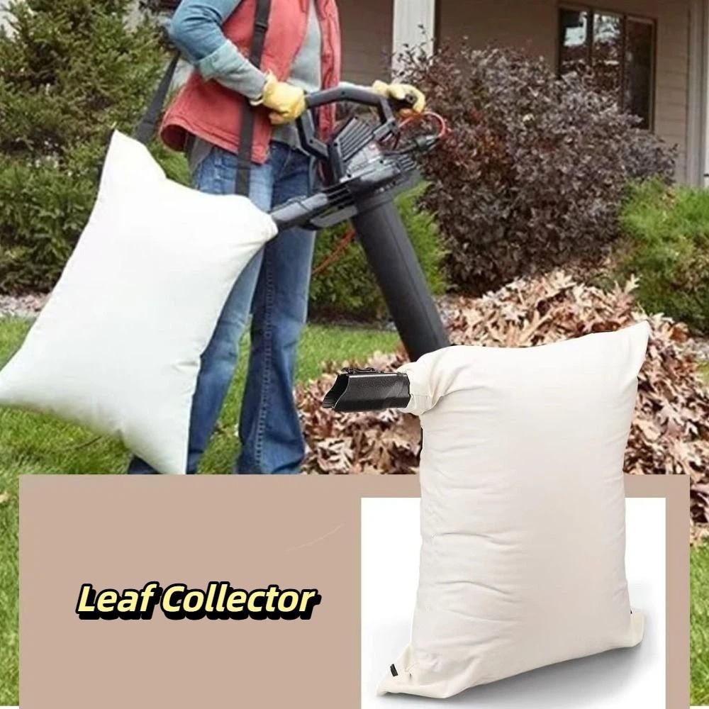 Robuster Laubsammler Große Kapazität Laubaufnahmegeräte Wiederverwendbare Laubsäcke Garten