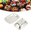 Gold Fruit Tray European   Metal Fruit Plate Table Decoration with Lid for Snacks Candies Desserts