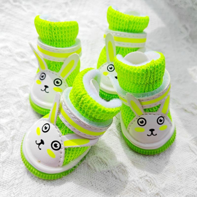 Sommer Hunde Sneaker Für Kleinen Welpen Tier Niedlich Kaninchen Atmungsaktiv Haustier Sandalen Schuhe Fuß Bekleidung Stiefel Zubehör Chihuahua Yorkie