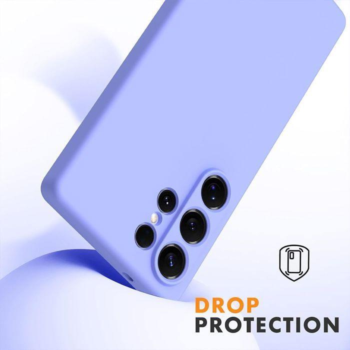 Coque pour Samsung Galaxy S25 Ultra - BOOLING - Protection Ultra Slim Antichoc - Violet Foncé