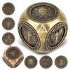 Spinner Dice for Dungeon and Dragon 3D Relief Polyhedral DND RPG Role Playing Gaming