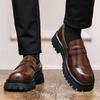 Men's classic thick soled shoes Luxury designer minimalist style Office or leisure business 38-46 Fashion daily versatile