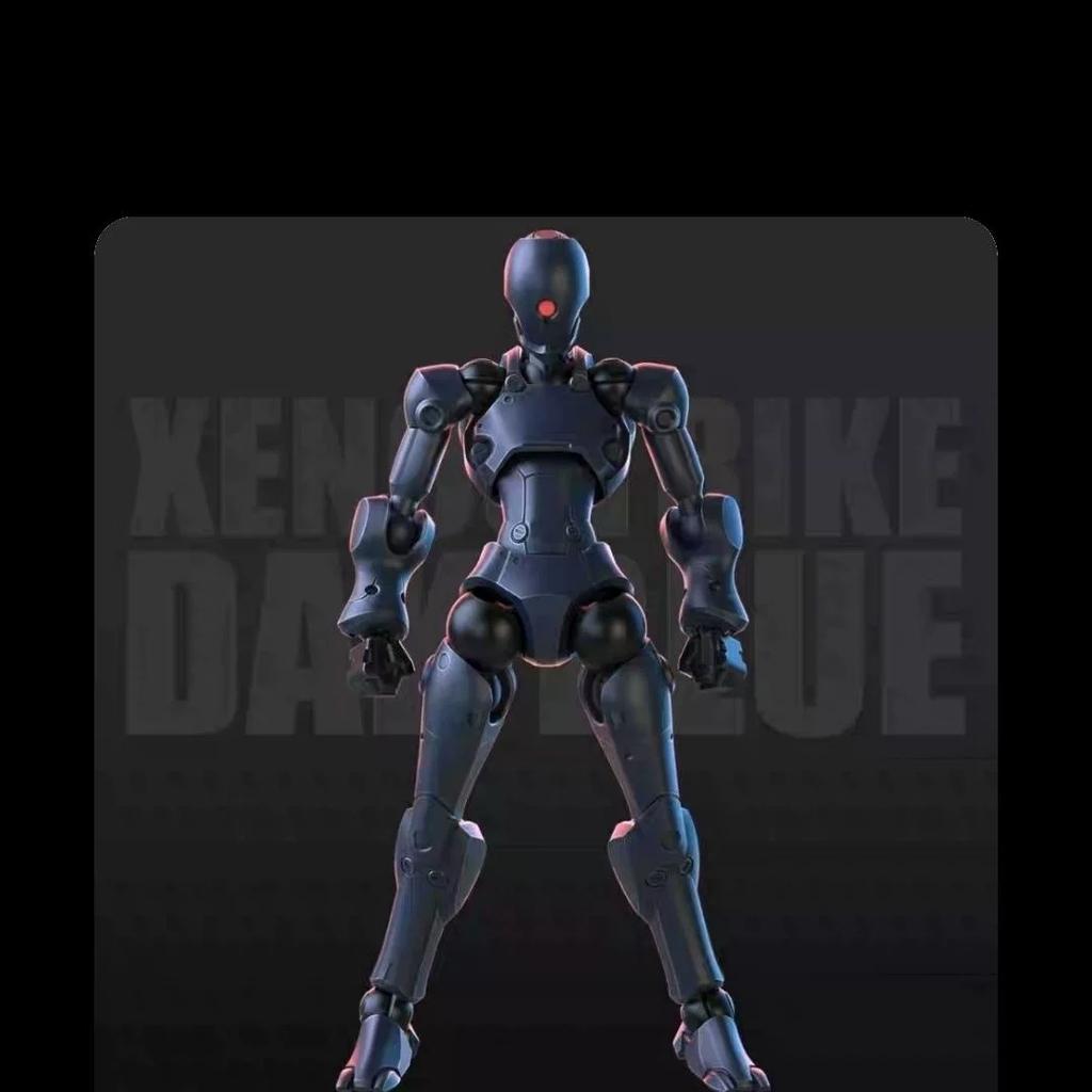 Sheik Mainland 3min-A 1/18 Xenostrike Figurine d'Action Science-Fiction Soldat à Haute Articulation Modèle Jouets Kit d'Assemblage DIY Décoration de Bureau