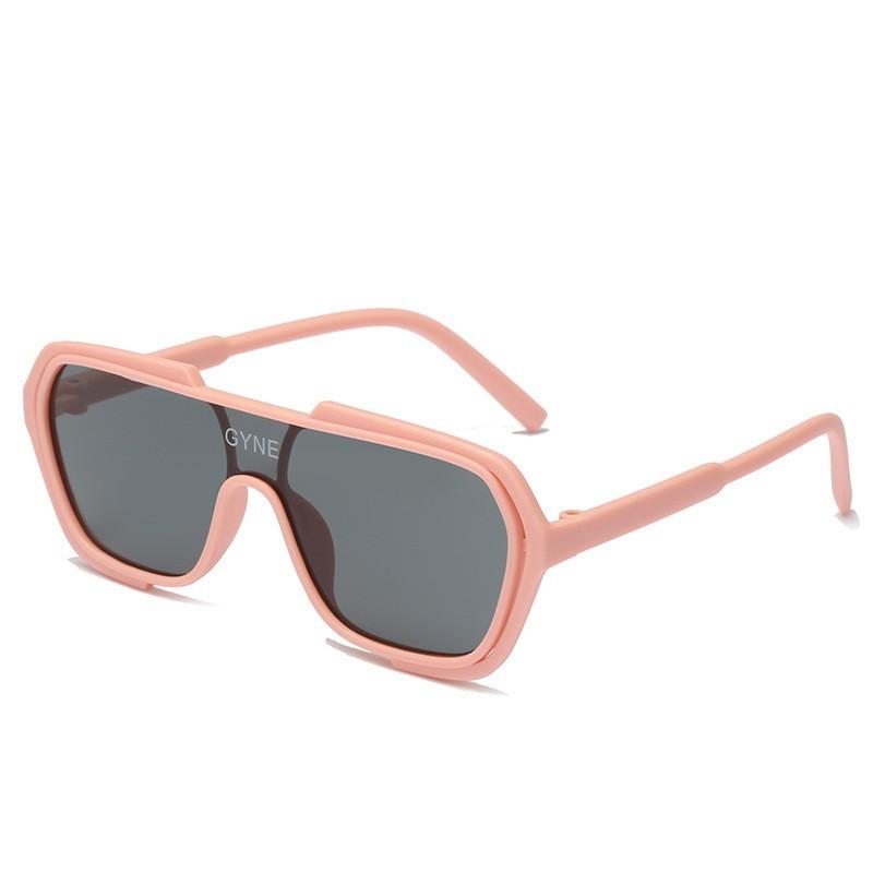 New children's framed sunglasses boys and girls personalized sunscreen sunglasses fashion street photography trend children's sunglasses