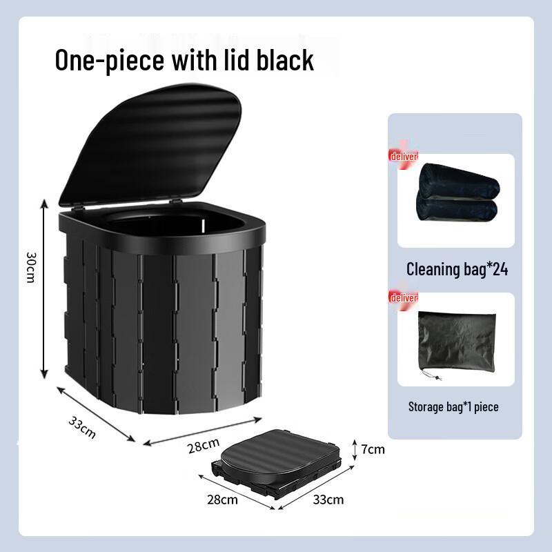 OEING Portable Outdoor Car Commode One Size