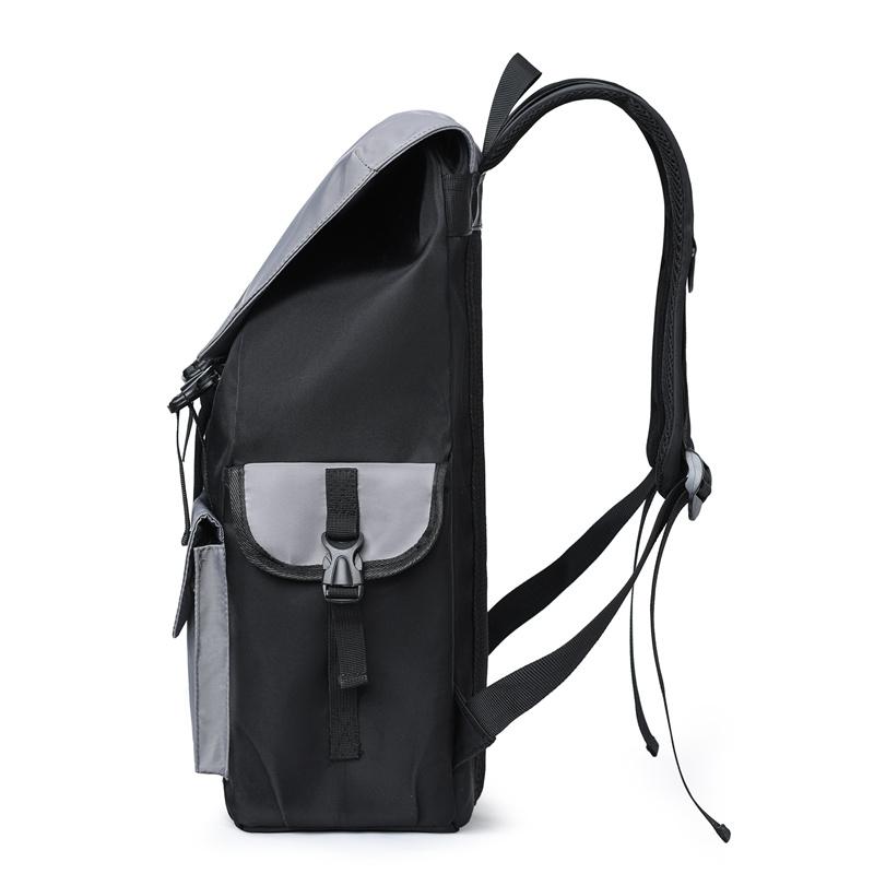 Largecapacity men's backpack with adjustable shoulder straps,suitable for high school and daily commuting,travel,school backpack