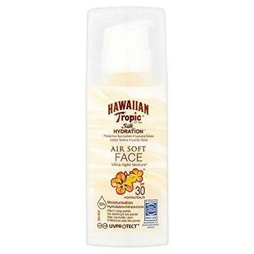 Lotion solaire - HAWAIIAN TROPIC - Air Soft - SPF 30 - 50ml - Non comédogène