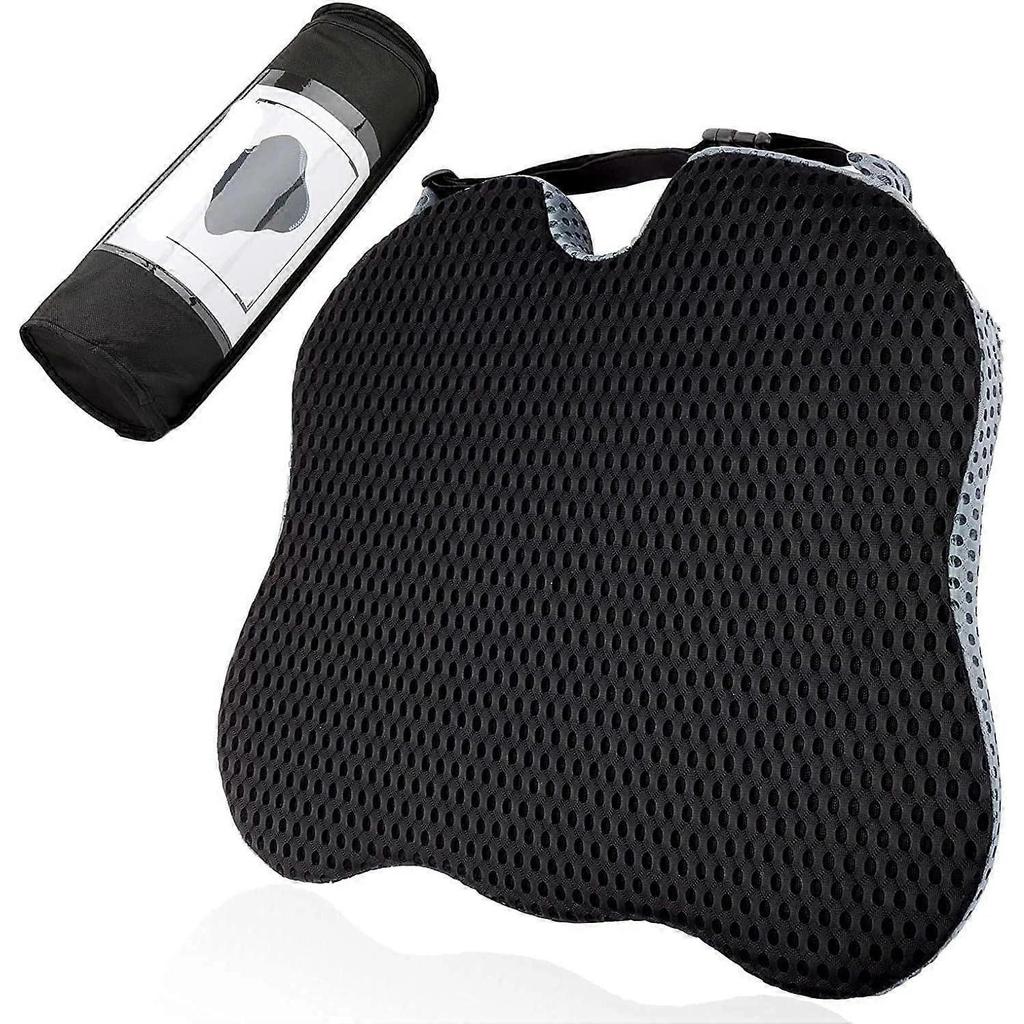 Chair Seat Cushion Memory Foam For Back Pain Coccyx Orthopedic Support Tailbone Sciatica Grey Car Office Chair Wheelchair