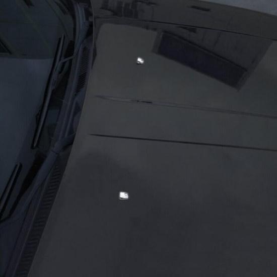 Car Front Wiper Nozzle Cover Trim For Jeep Compass 2017-2025 Accessories Chrome