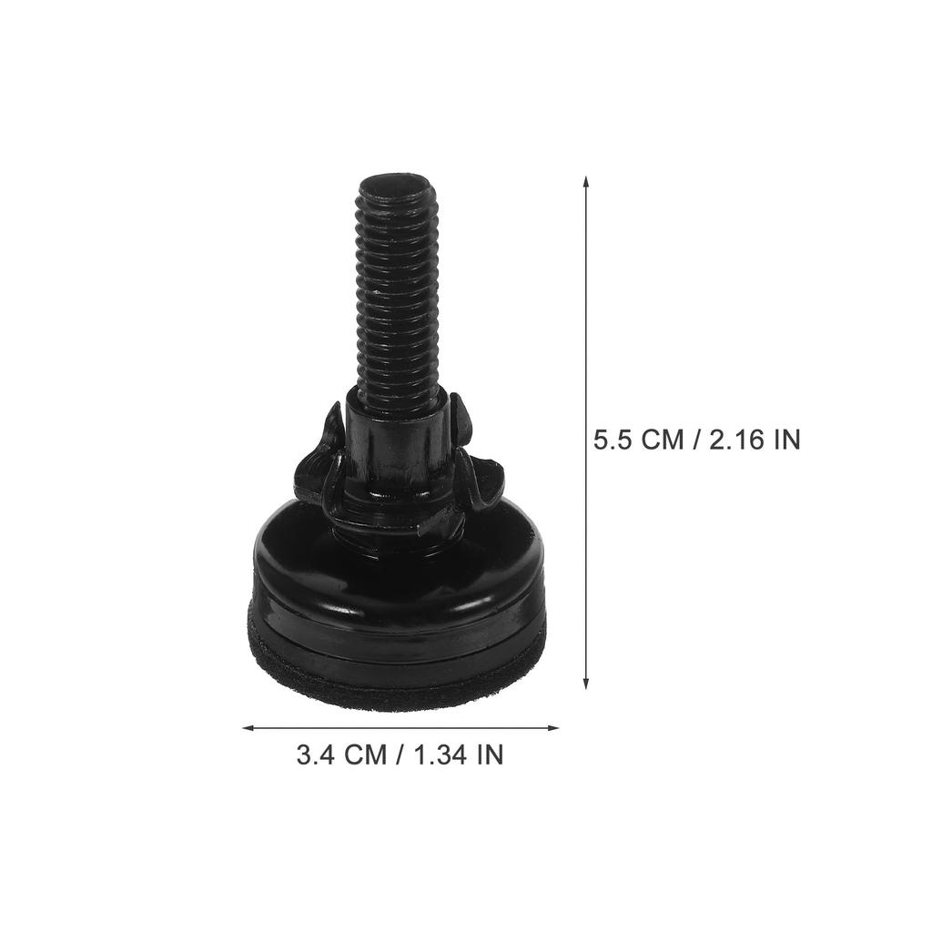 4Sets Adjustable Furniture Levelers Table Legs Leveling Feet Felt Pads Carbon Steel Furniture Straightener Table Feet
