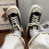 New hot-selling new platform mango head canvas shoes 1306
