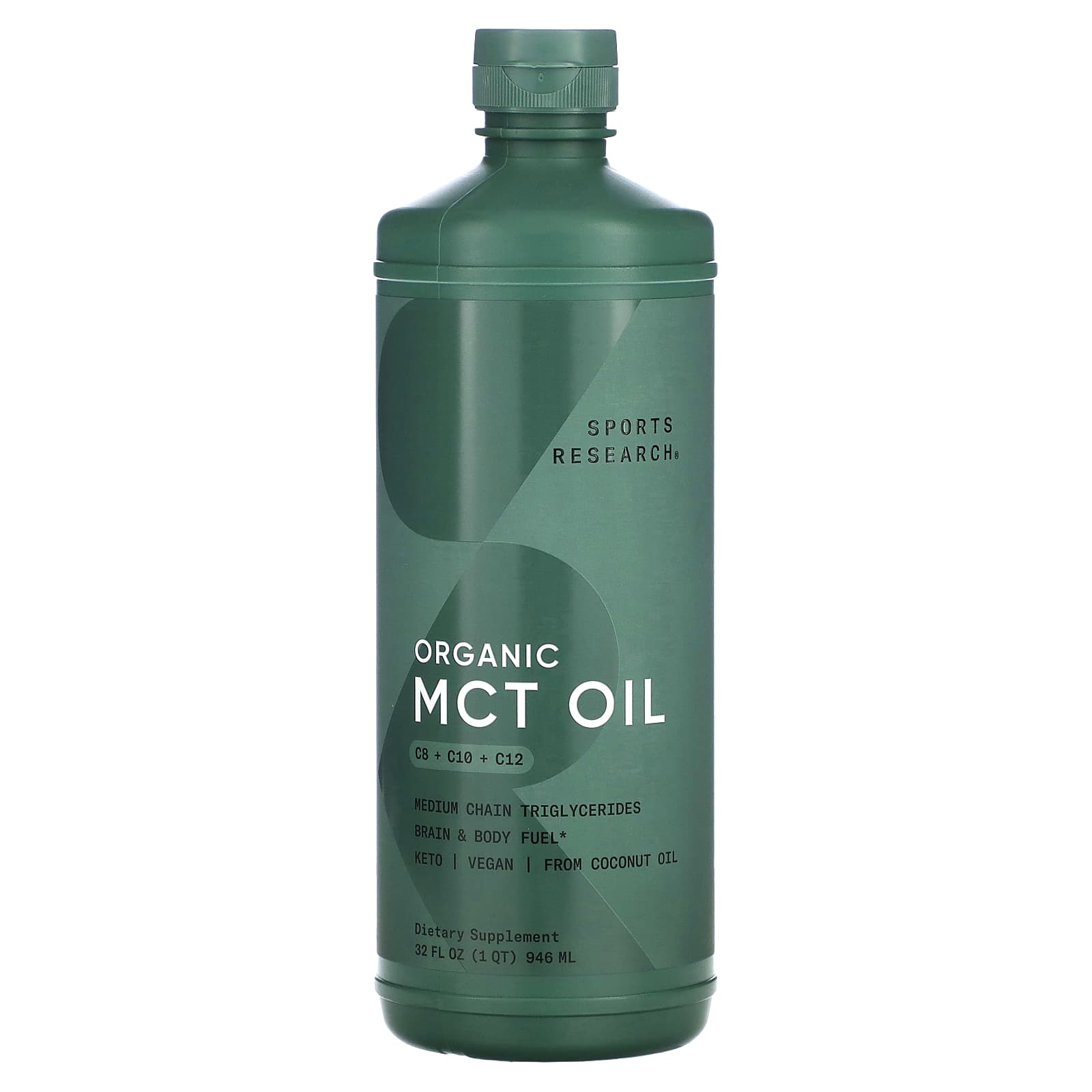 

Organic Mct Oil, 946Ml(32Fl Oz)