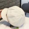 1pc Easter Holiday Beret with Metallic Belt Buckle Lightweight Woven Inelastic Adjustable Drawstring Closure Fashionable All-Match Cap