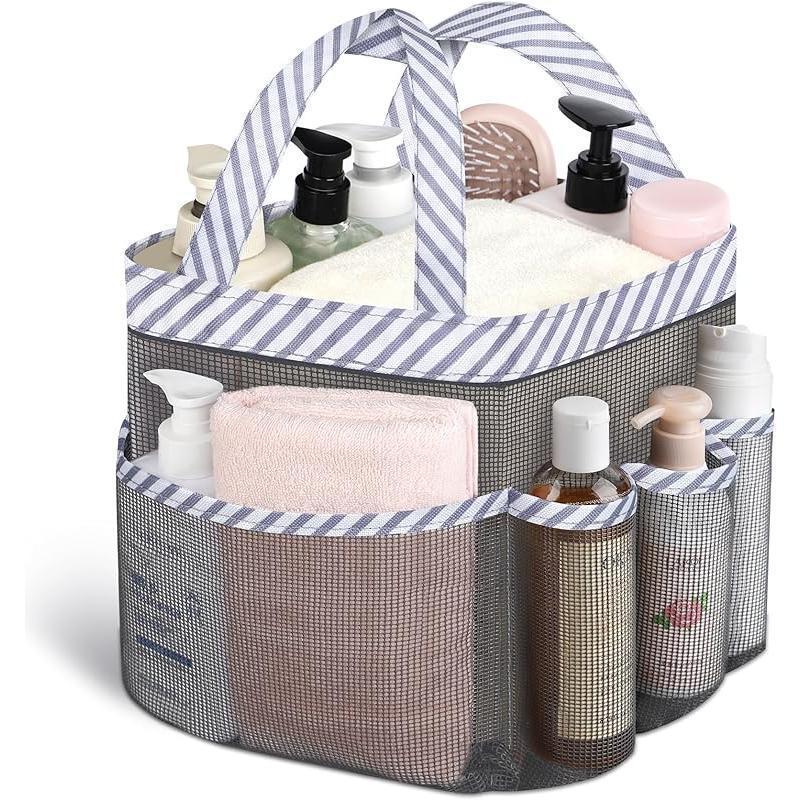 S9253 Portable Mesh Shower Caddy Bag - New Style Wash Bag