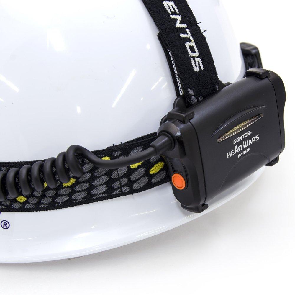 GENTOS LED Headlight Lumens Brightness 10 Hours of Lighting Headwars ANSI Standard Compliant Light for Power Outages Disaster Prevention [200 / /