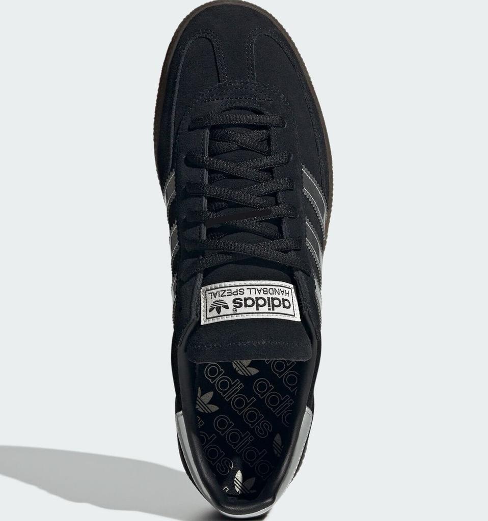 JP5356 Adidas Originals Handball Spezial Core Black Silver Metallic Gum5 (Men's)