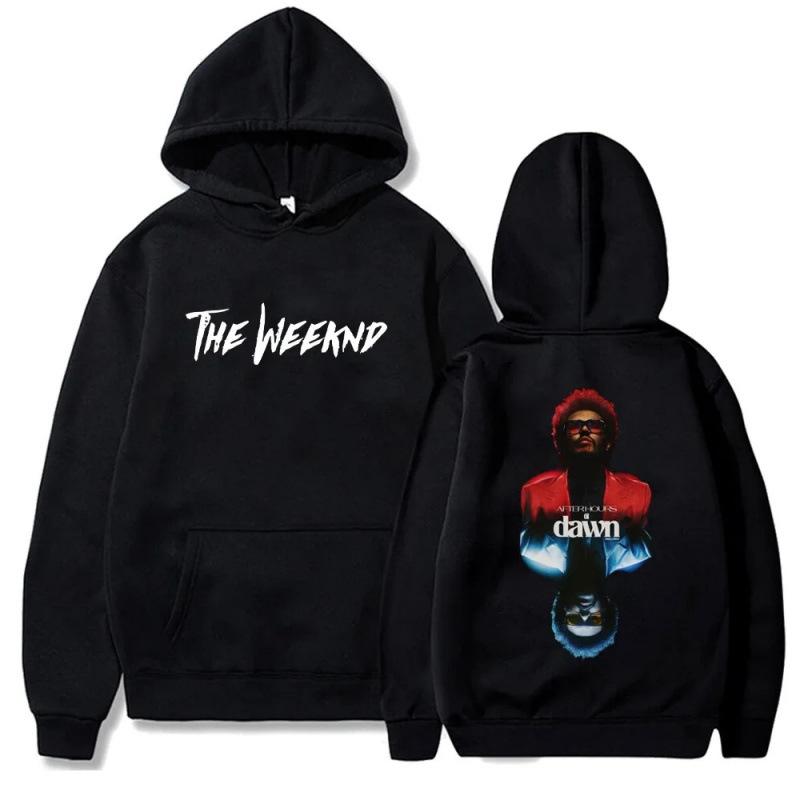 The Weeknd Hoodies Casual Oversized Long Sleeve