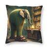 Federa Cuscino Ballerina Cappucina Meme Brainrot Italiano Federa in Poliestere Stampata Copricuscino Decorativo per Divano Casa