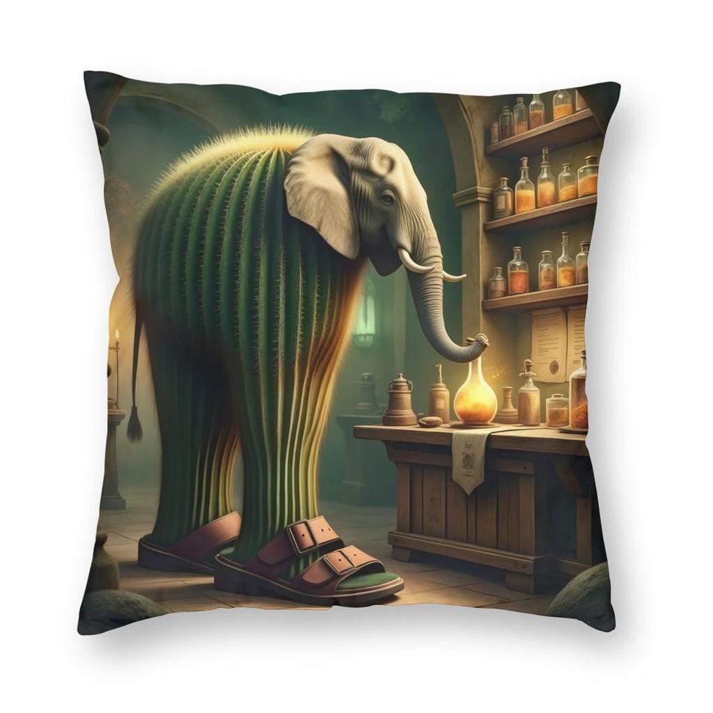 Federa Cuscino Ballerina Cappucina Meme Brainrot Italiano Federa in Poliestere Stampata Copricuscino Decorativo per Divano Casa