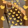 Headscarf Small Yellow Duck Is Suitable for Apple 16pro Mobile Phone Case 15pro Transparent 1413 Airbag 12 Trend 11 Explosion