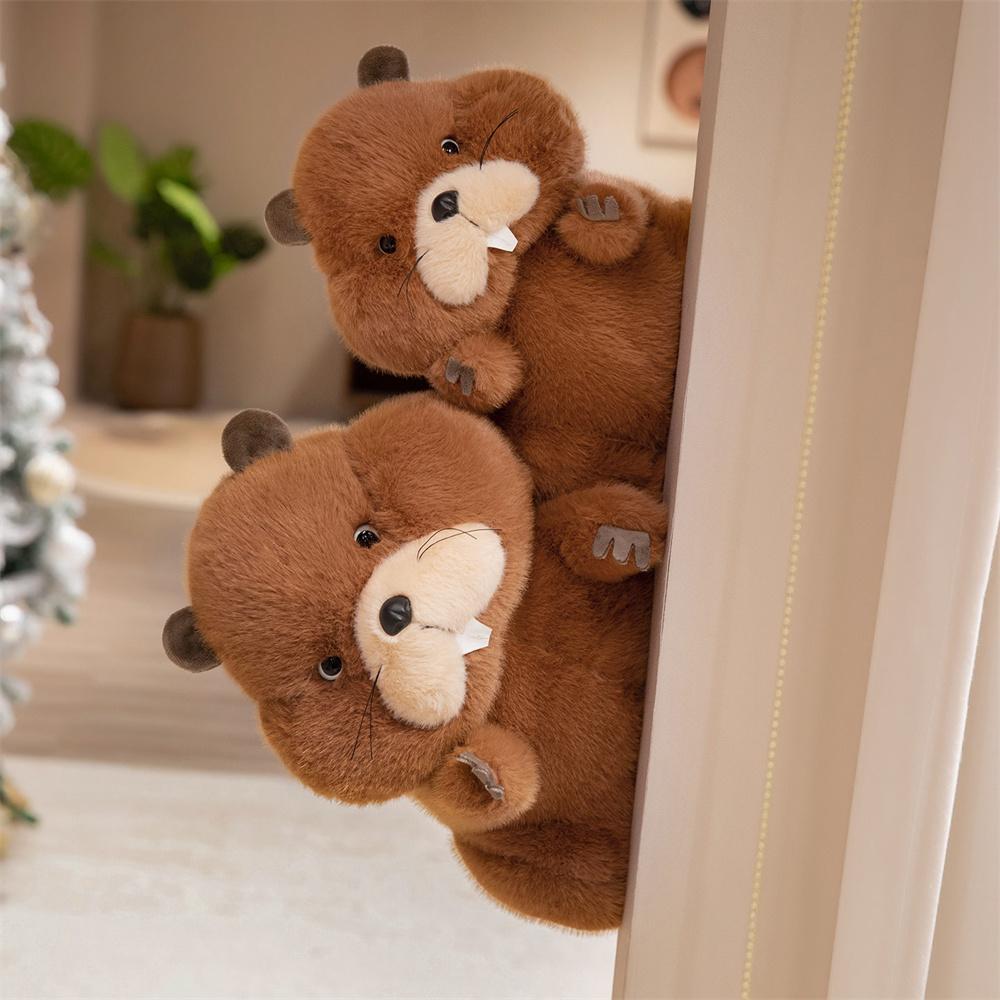 22Cm Lifelike Groundhog Plush Doll Kawaii Simulation Marmot Plush Toys Soft Stuffed Animal Kid Birthday Xmas Gift