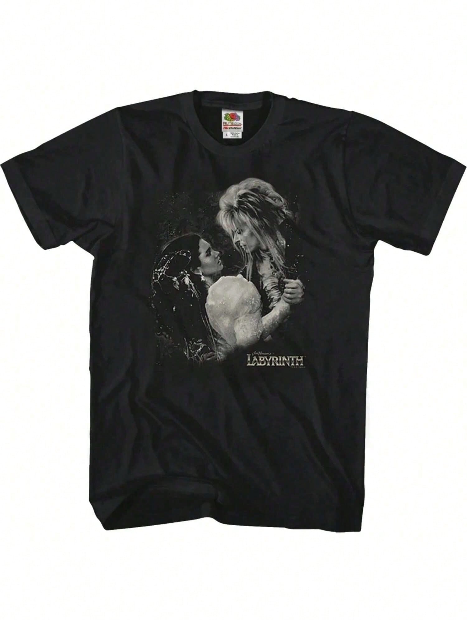 Black And White Dance Labyrinth T-Shirt S разноцветный