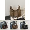 Pu Leather Tote Bag For Women With Large Capacity And Zipper Closure For Daily Commute