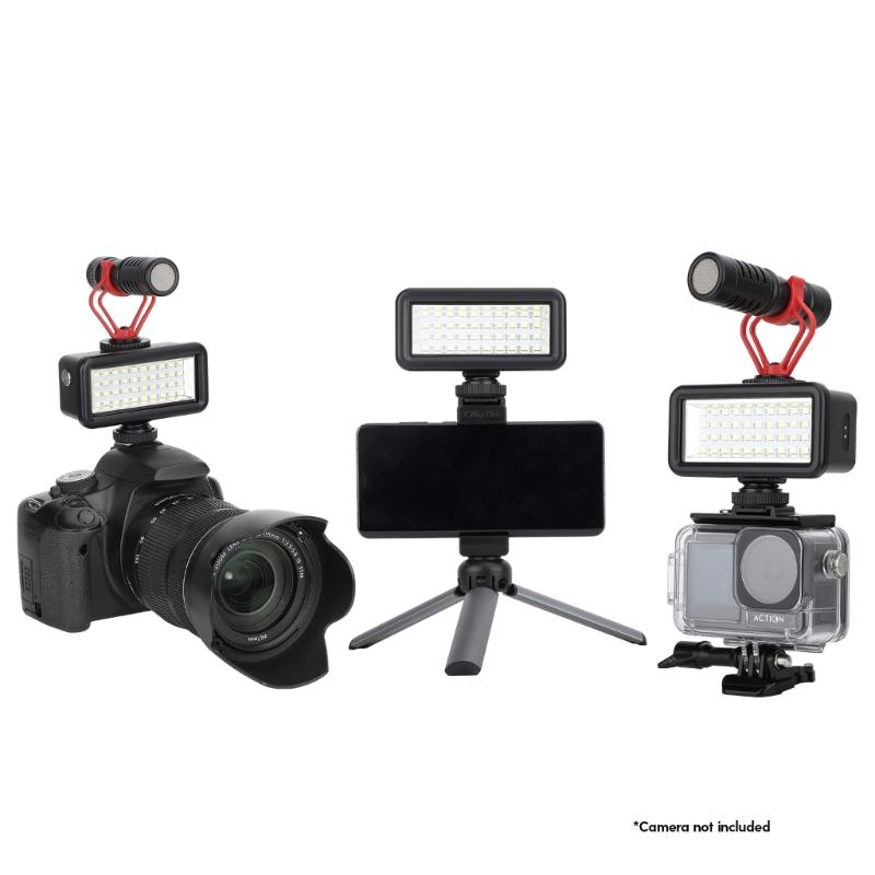 40M IPX8 Underwater LED High Power Flash Light For SLR Cameras Fill Lamp Diving Video Lights Mount