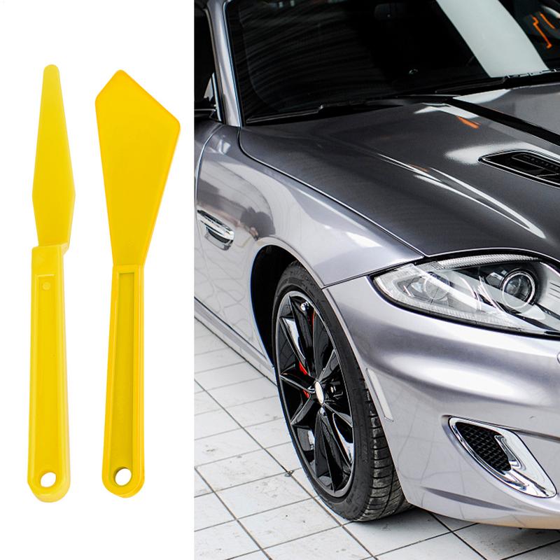 Window Tint Squeegee Multifunctional Thin Window Scrubber With Long Handle Sticker Install Tool Tinting Film Installation For