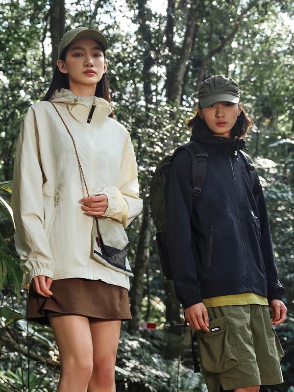 Pelliot Unisex Outdoor Lightweight Hooded Jacket