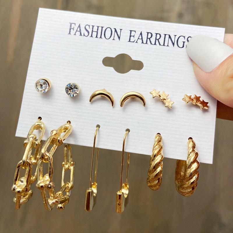 IF ME Korean Butterfly Pearl Stud Earrings Fashion Leopard Hoop Earring Women Jewelry Accessories