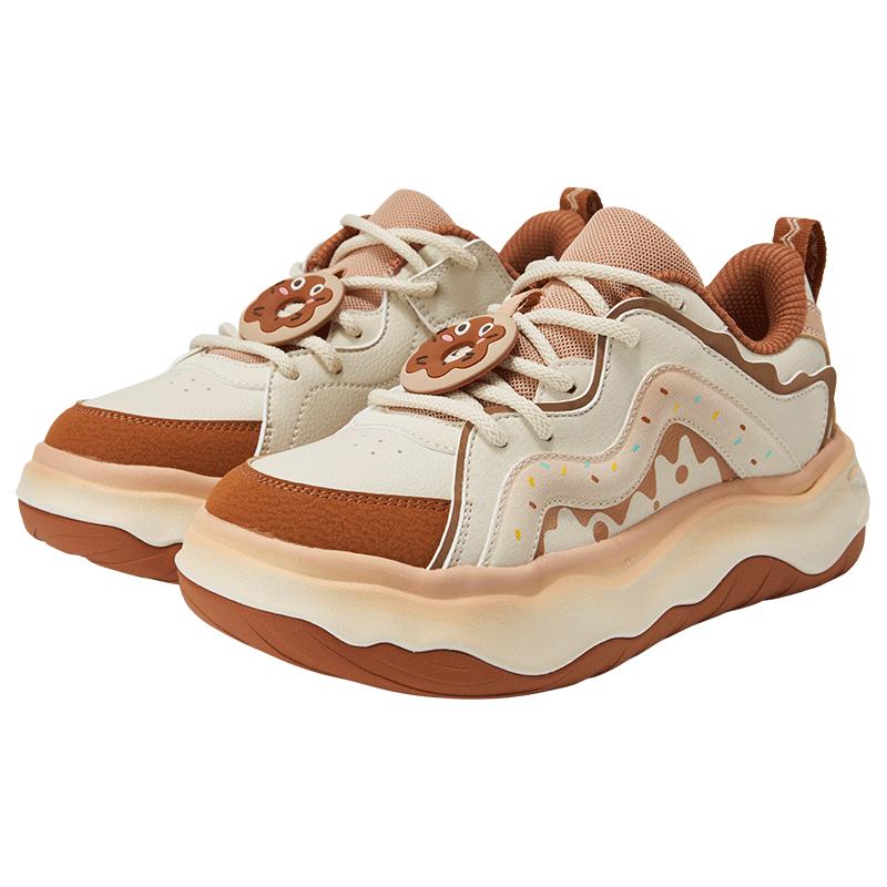 XTEP Girls Macaron Lace-up Sneakers 38