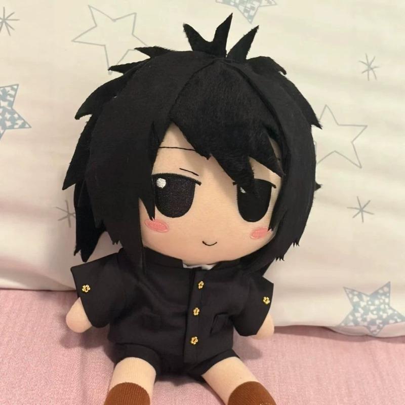 New Cute Ranfren 20cm Tsukada Satoru Plush Doll Cute Anime Character Stuffed Toy Soft Cotton Figure Collectible Fan Gift Home Desk Decoration Keychain