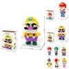 Super Mario Bros Plastic Puzzle Toy For Kids Educational Building Blocks Gift
