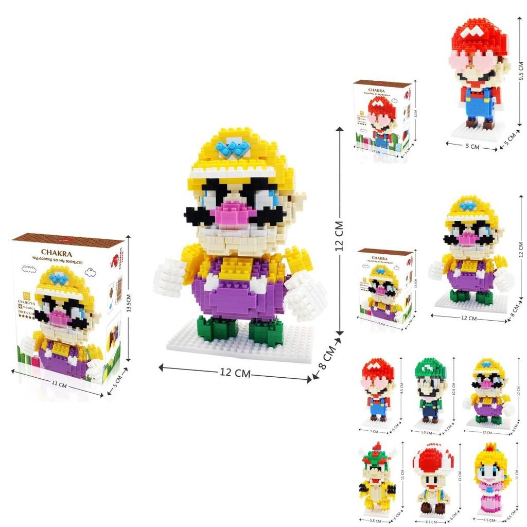 Super Mario Bros Plastic Puzzle Toy For Kids Educational Building Blocks Gift