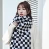 Plaid Scarf Korean Version Autumn and Winter Women's Shawl New Plaid Scarf Wool Winter Scarf