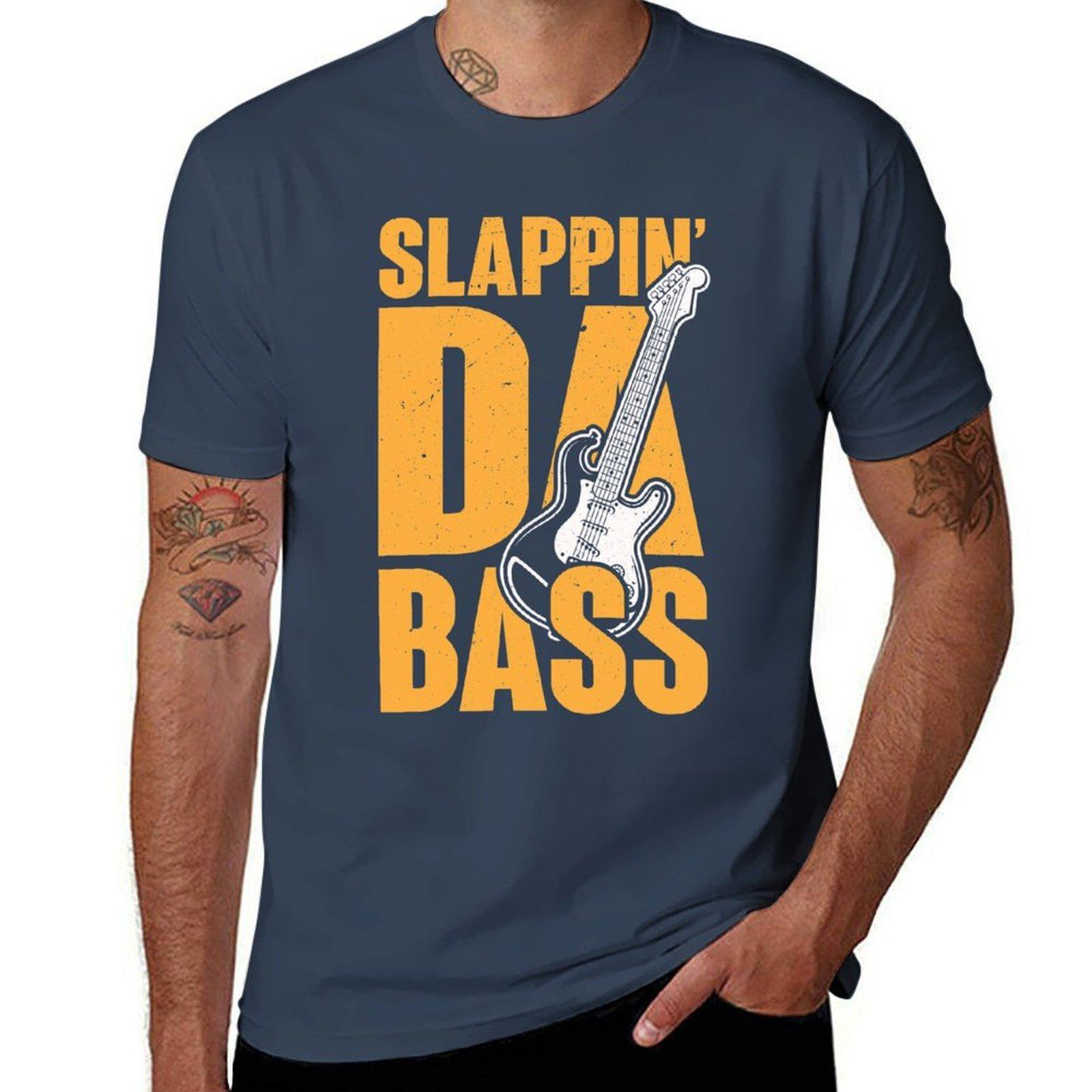 Slappin Da Bass Tshirt Tough Fabric Work Tee S