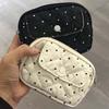 Polka Dot Tampon Storage Bag Large Capacity Pouches Bag Organizer Portable Cotton Coin Purse  Daily