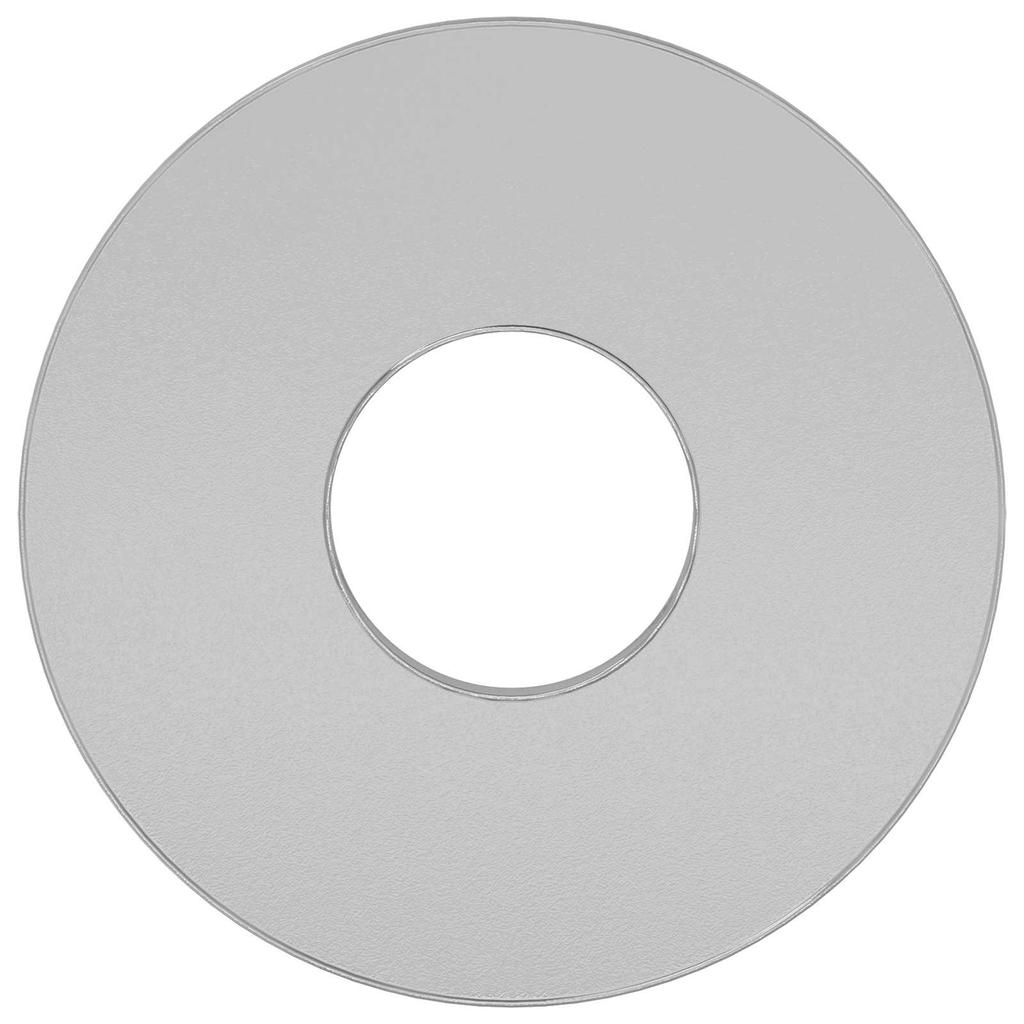 Washers 12 Pcs Silver 12 X 12 X 1.2 Cm Iron