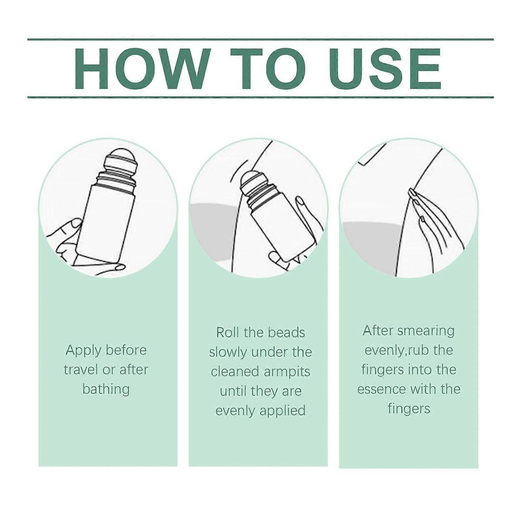 Long-Lasting Rosemary Deodorant Ball - Hydrating & Refreshing Body Lotion, 50ml