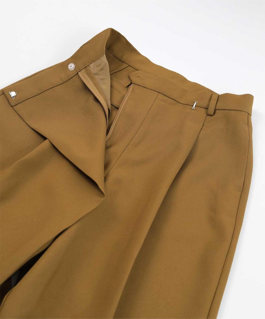 Yours BEXN2031 Wrap Design Wide Size Small Women's Pants, Navy,