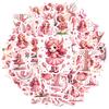 35-100pcs Pink Fairy Stickers Kawaii Decals Diy Phone Luggage Guitar Car Cartoon Graffiti Sticker Stationery Stickers