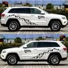 Vinyl Mountain Decal For Car Side Door Decoration, Auto Sticker, Decal For Toyota Prado Land Cruiser