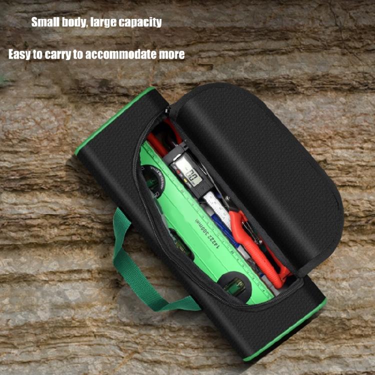 Professional Electrician Tool Storage Bag with Ample Space and Convenient Hand Strap for Outdoor Repair Tool Carriers